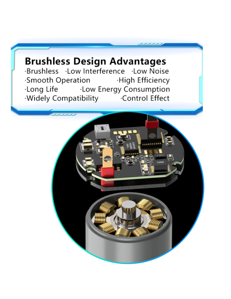 Motor Brushless 33K largo T238