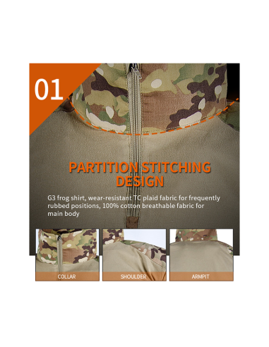 Uniforme G3 Multicam - Sixmm