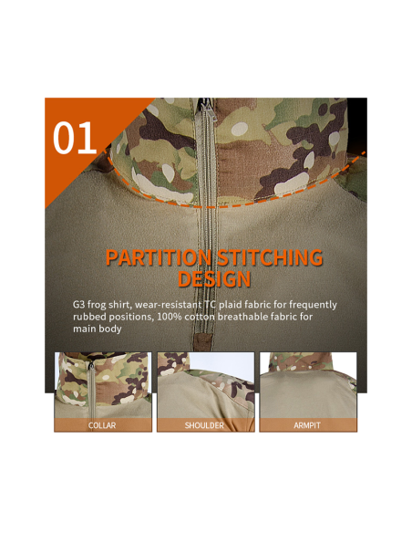 Uniforme G3 Multicam - Sixmm