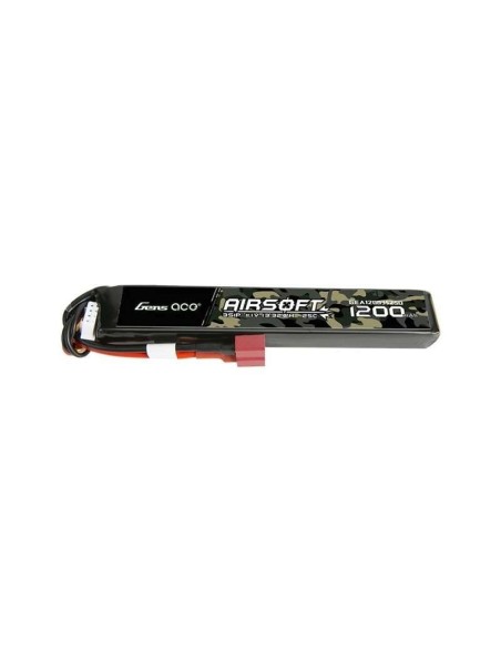 Lipo 11.1v 1200mah 25c stick T-Dean - GENS ACE