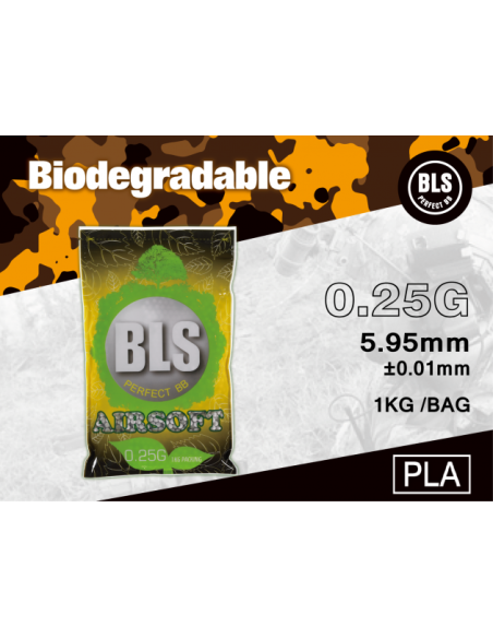 Bolas 0.25g Bio 1Kg - BLS