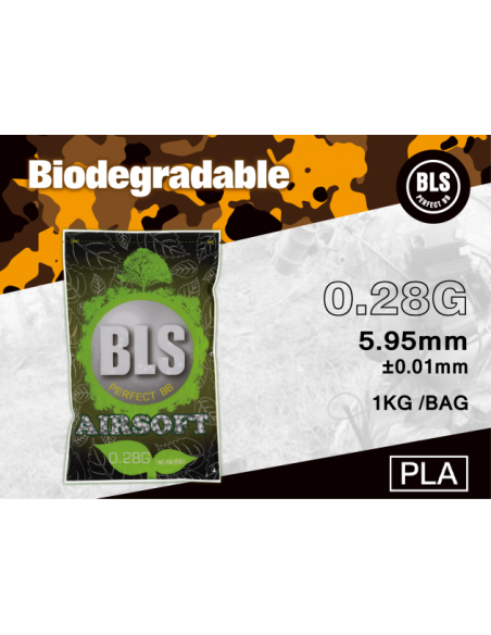 Bolas 0.28g Bio 1Kg - BLS