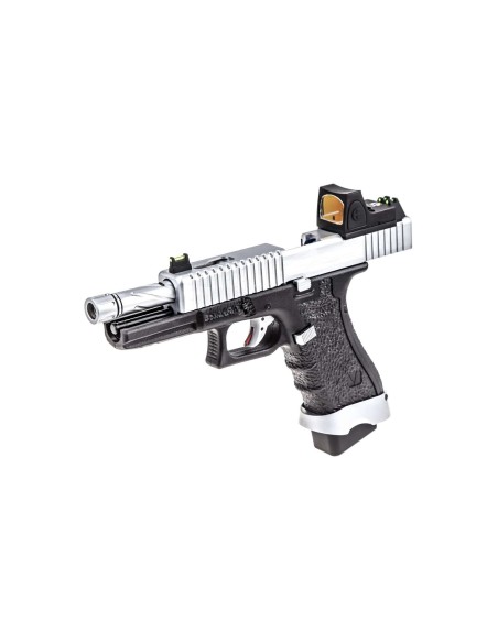 Pistola EU7 Silver RMR Full Metal - Vorsk