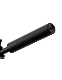 Silenciador 40x200mm PC1 Carbon - Negro 2