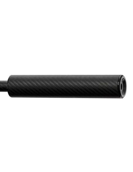 Silenciador 40x200mm PC1 Carbon - Negro