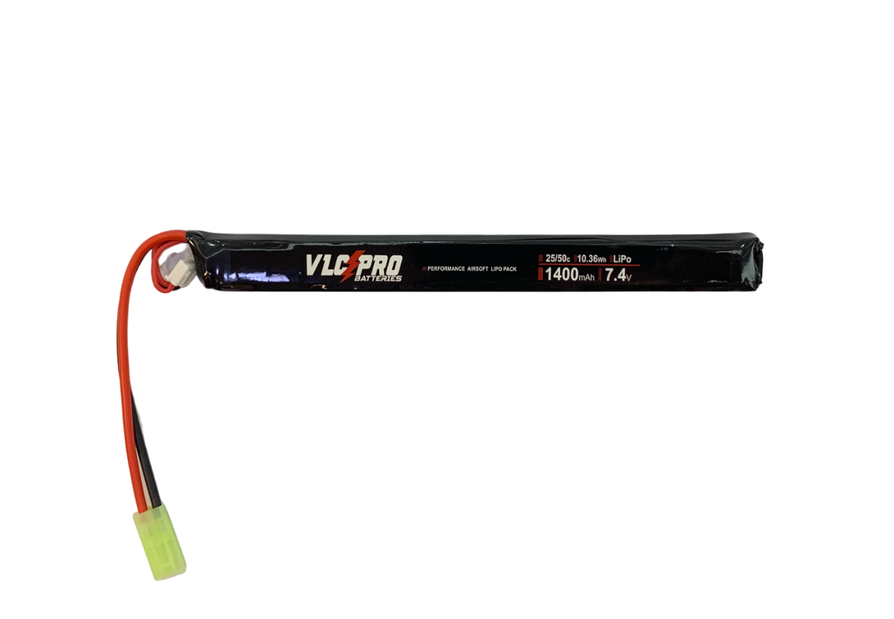 Batería Lipo 7.4v -1400 mAh - 25/50C - VLC PRO