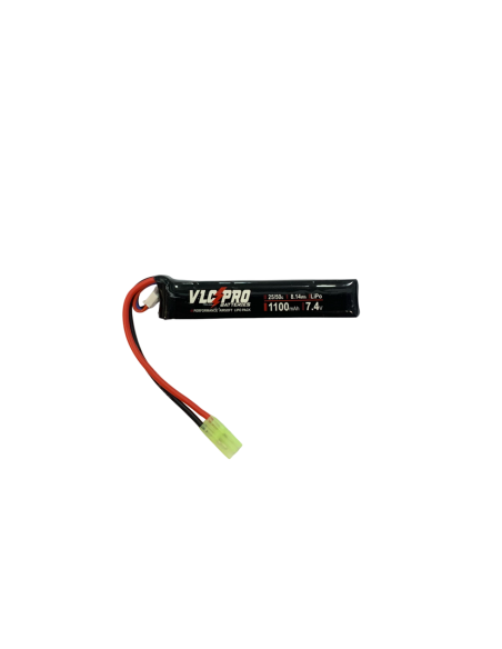 Batería Lipo 7.4v - 1100 mah 25/50C Ta - VLC PRO