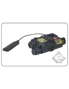 An/Peq-15 FMA Linterna Laser Rojo Negro