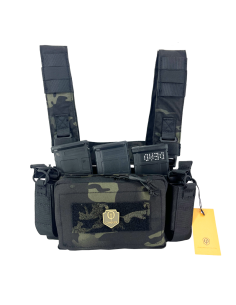 Micro Chest Rig Multicam Black - Conquer
