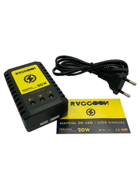 Cargador Batería Lipo 20w - Raccoon