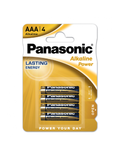 Pilas AAA Pack 4 - Panasonic