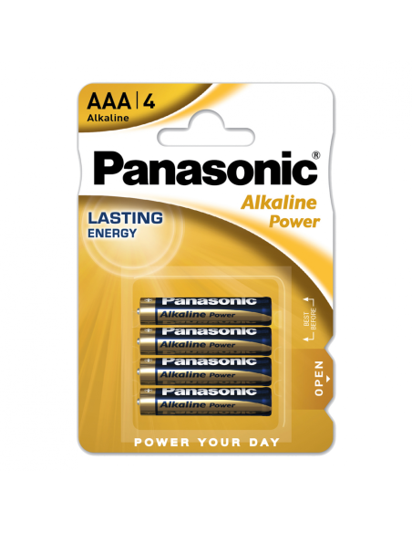 Pilas AAA Pack 4 - Panasonic