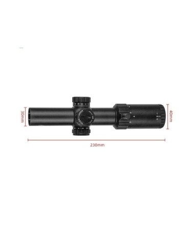 VISOR Short Dot 1-5x24 AOE - Raccoon