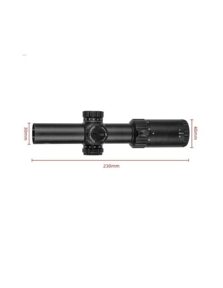 VISOR Short Dot 1-5x24 AOE - Raccoon