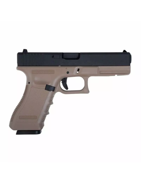 Pistola MK1 G17 Bi-Tono TAN - SAIGO
