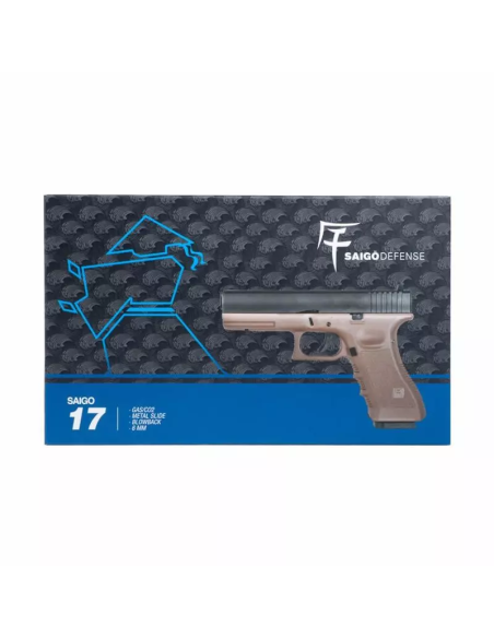 Pistola MK1 G17 Bi-Tono TAN - SAIGO