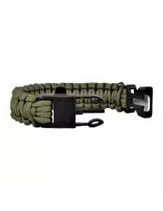 BRACCIALETTO SURVIVAL NERO (WO-SL42B) 2