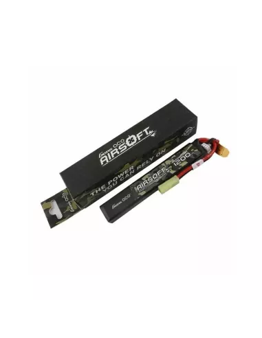 Bateria Lipo 7.4 - 1200 mah 25c - GENS ACE