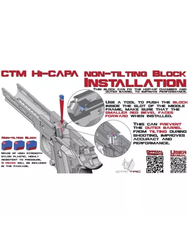Corredera Hi-Capa 5.1 Flatline Split - CTM