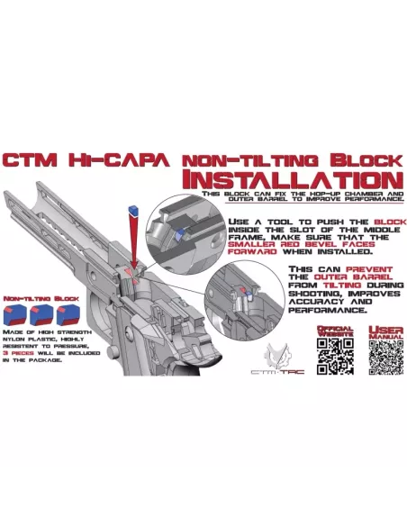 Corredera Hi-Capa 5.1 Flatline Split - CTM