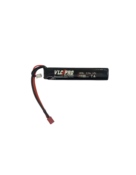 Batería Lipo 7.4v - 1100 mah 25/50C TD - VLC PRO