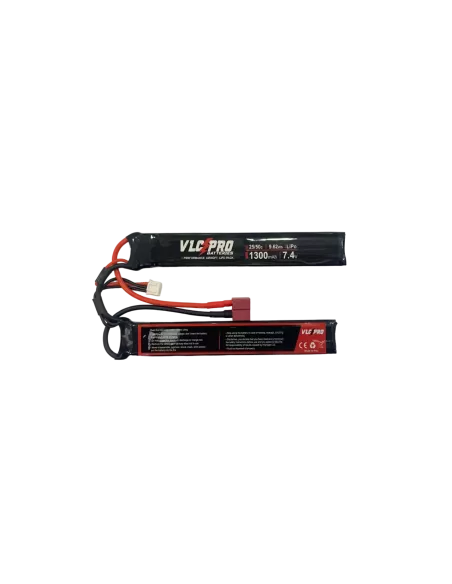 Batería Lipo 7.4v 1300mAh 25/50c - VLC