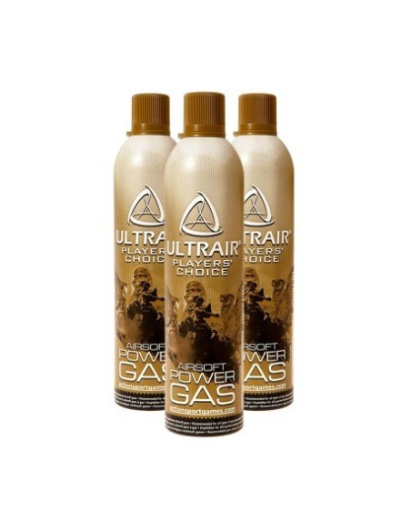 Botella Gas Ultrair 135 PSI Sin Silicona - ASG