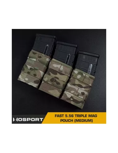 Porta Cargador Triple Rígido MCBK - WS