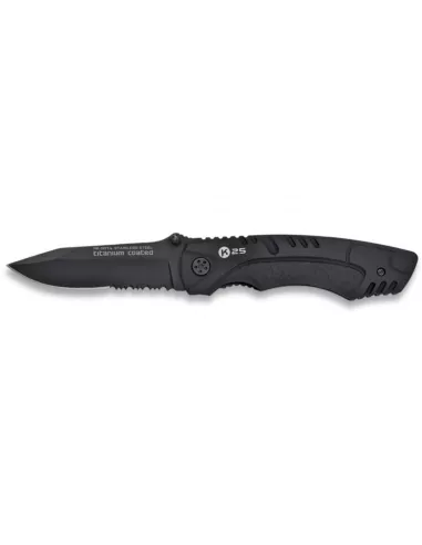 Navaja tactica con sierra - 8 cm - K25