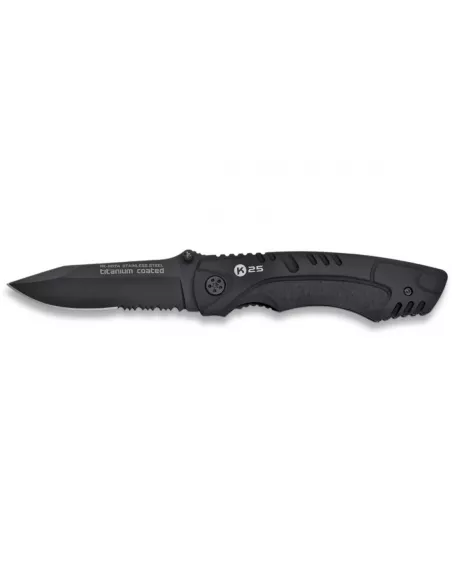 Navaja tactica con sierra - 8 cm - K25