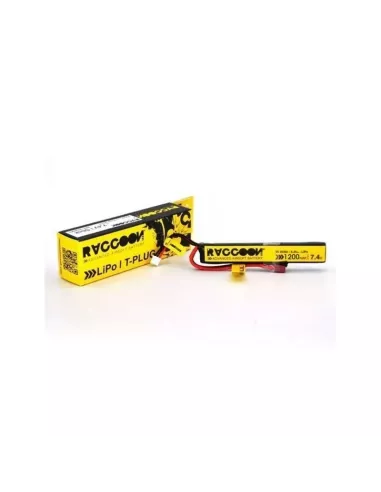 Batería 1200mAh 25/50c 7.4v - Raccoon Pro