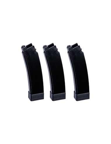 Pack Cargadores SCORPION EVO ASG - 3 UD - Negro
