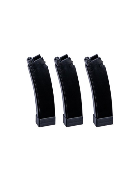 Pack Cargadores SCORPION EVO ASG - 3 UD - Negro