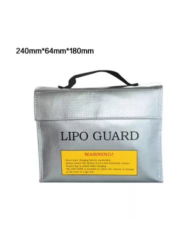 Bolsa Ignifuga Seguridad 65x180x240mm - ImaxRc