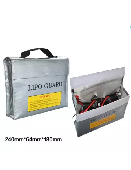 Bolsa Ignifuga Seguridad 65x180x240mm - ImaxRc