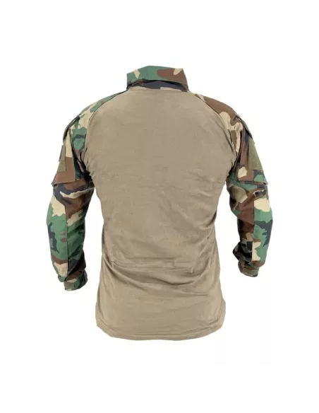 Camiseta Combate DLX Woodland - Conquer