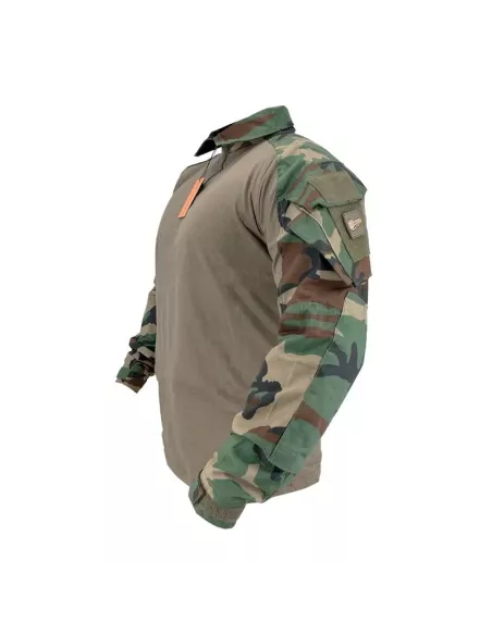 Camiseta Combate DLX Woodland - Conquer