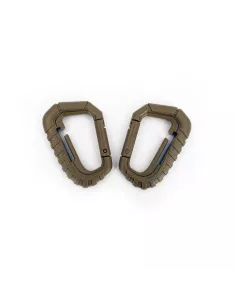 Mosquetón Molle PVC x2 - Pequeño -  IW 2