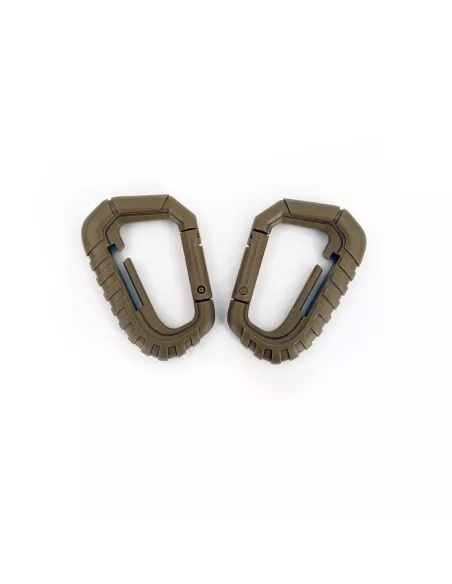 Mosquetón Molle PVC x2 - Pequeño -  IW