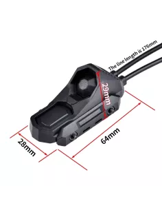 Pulsador Doble Remoto SF y 3.5mm - Wadsn 2