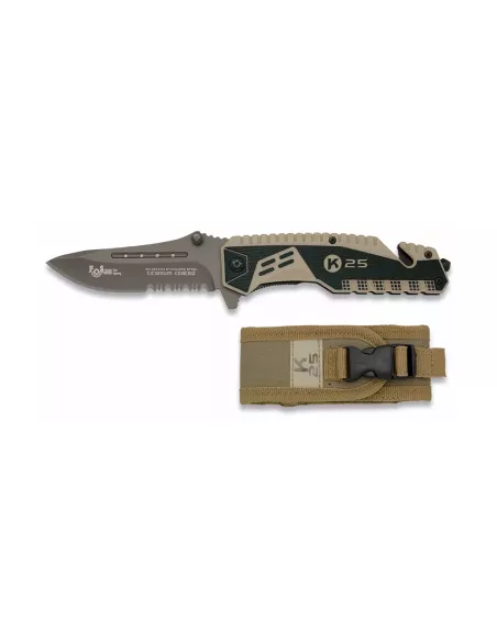 Navaja Tactica Atraction TAN K25 con funda - 8,7 cm