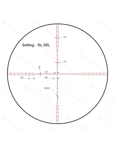 Visor LPVO S4 1.5-6x28 - VictOptics