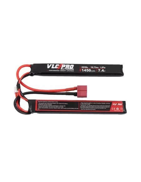 Batería Lipo 7.4v 1450mAh 25/50c - VLC Pro