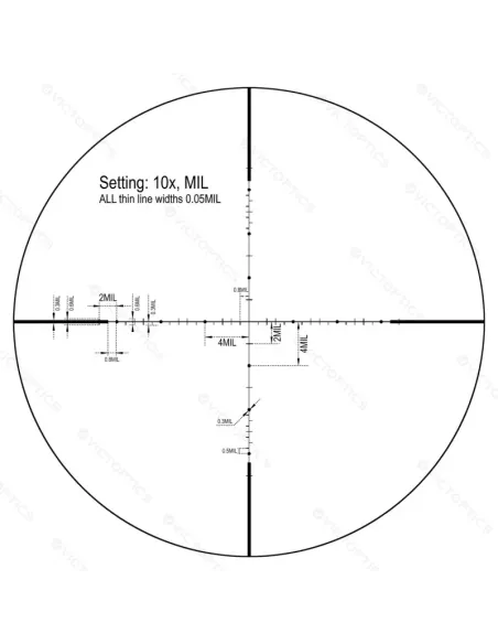 Visor S4 4x16x44 MDL - VictOptics