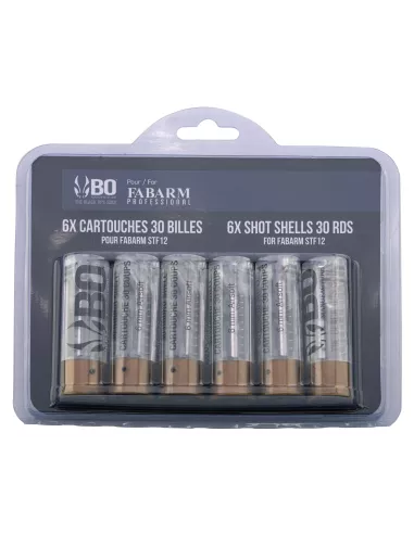 Cartuchos Escopeta Pack 6u - BO/Fabarm