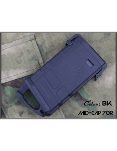 Midcap M4 corto 80 bbs - Negro