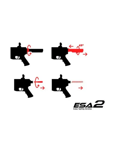 Fusil 416 SA-H20 Edge 2.0 Negro Hal ETU - Specna Arms
