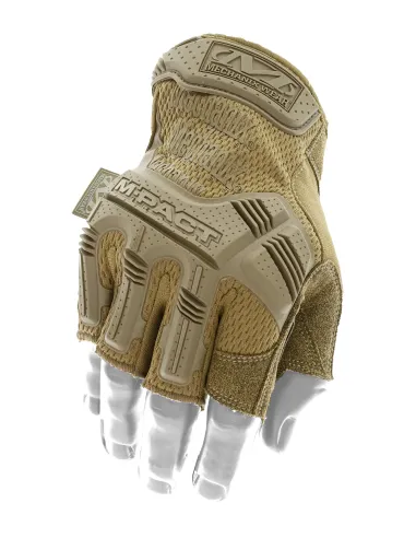 Guantes M-Pact Dedos Cortados Coyote - Mechanix