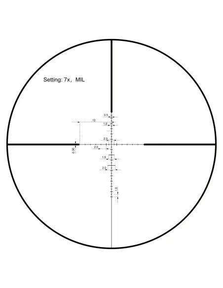 Visor  SOI 2-7x32 - Victor Optics