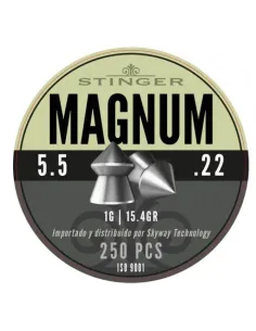 Balines 5.5 mm Magnum 250 pcs - Stinger